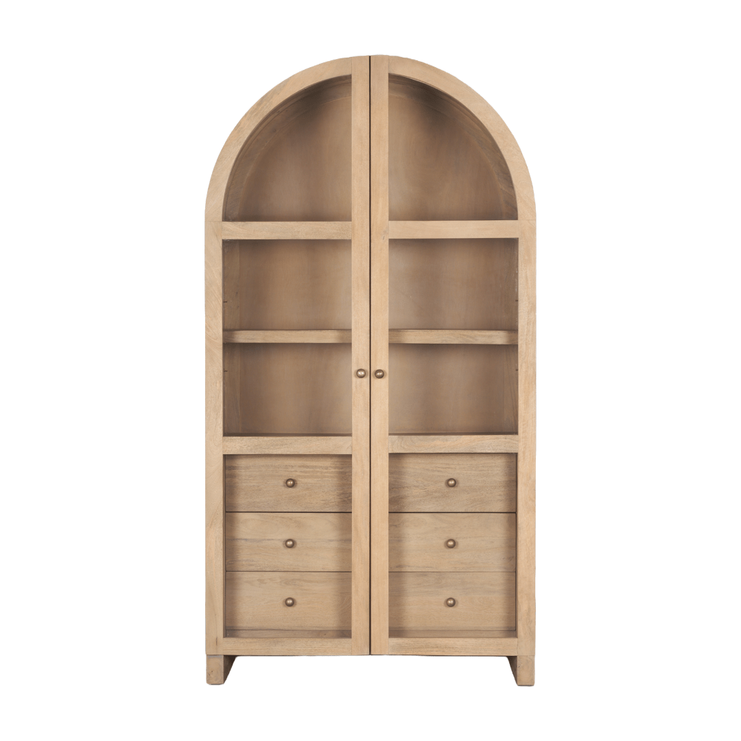 Sideboards, Hutches & Curio CabinetsArched Curio Cabinet - Dekor Butik