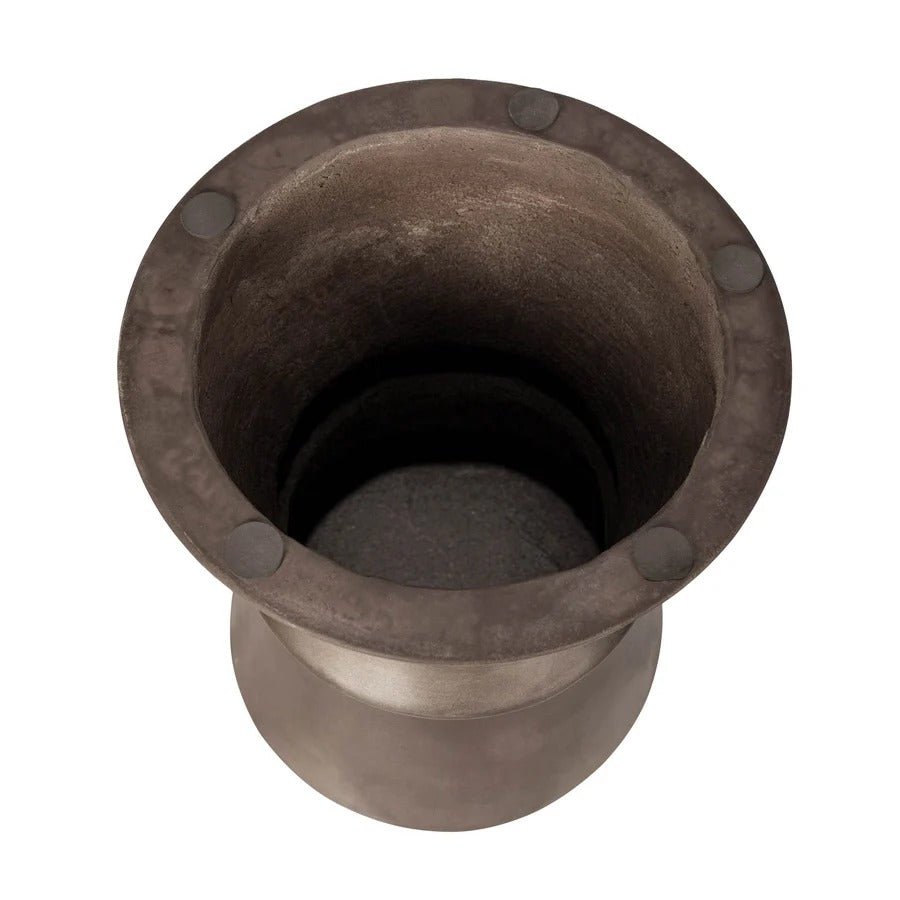 Concrete Hourglass Side Table - Bronze - Dekor Butik