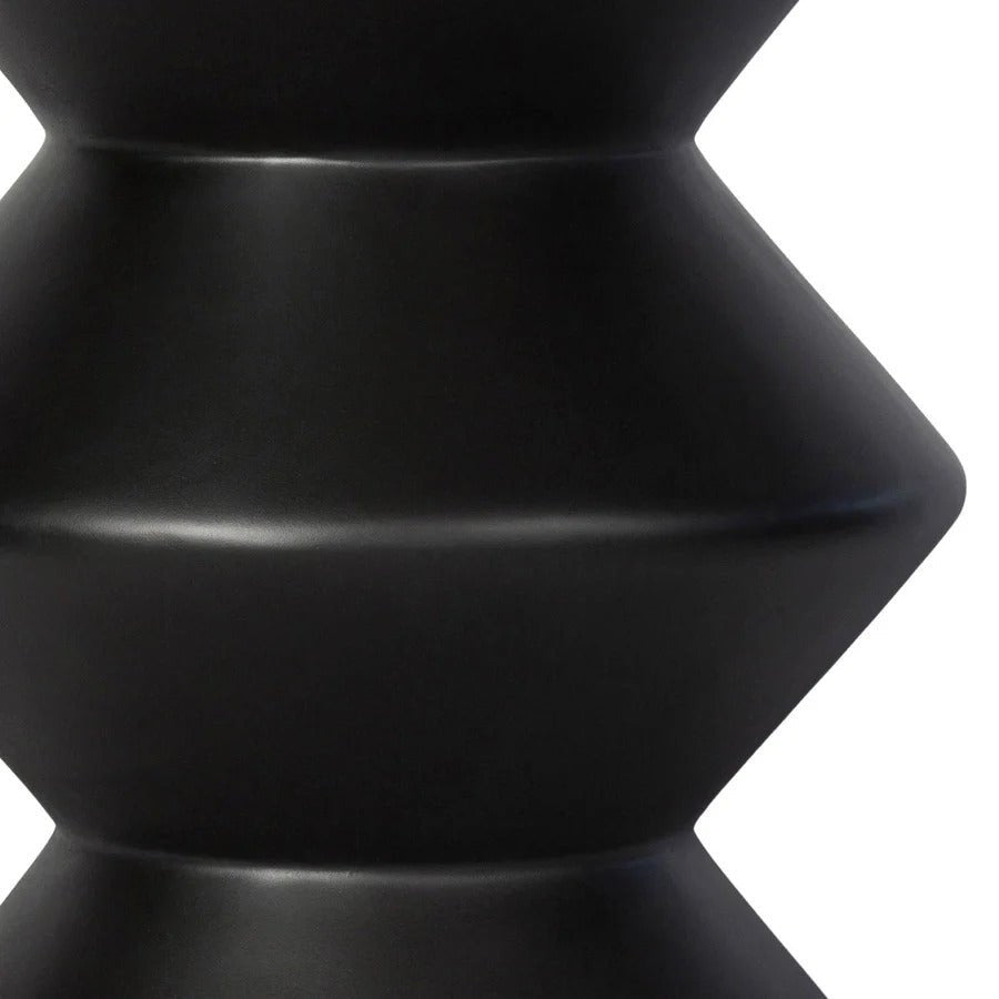 Concrete Inverted Side Table - Black - Dekor Butik