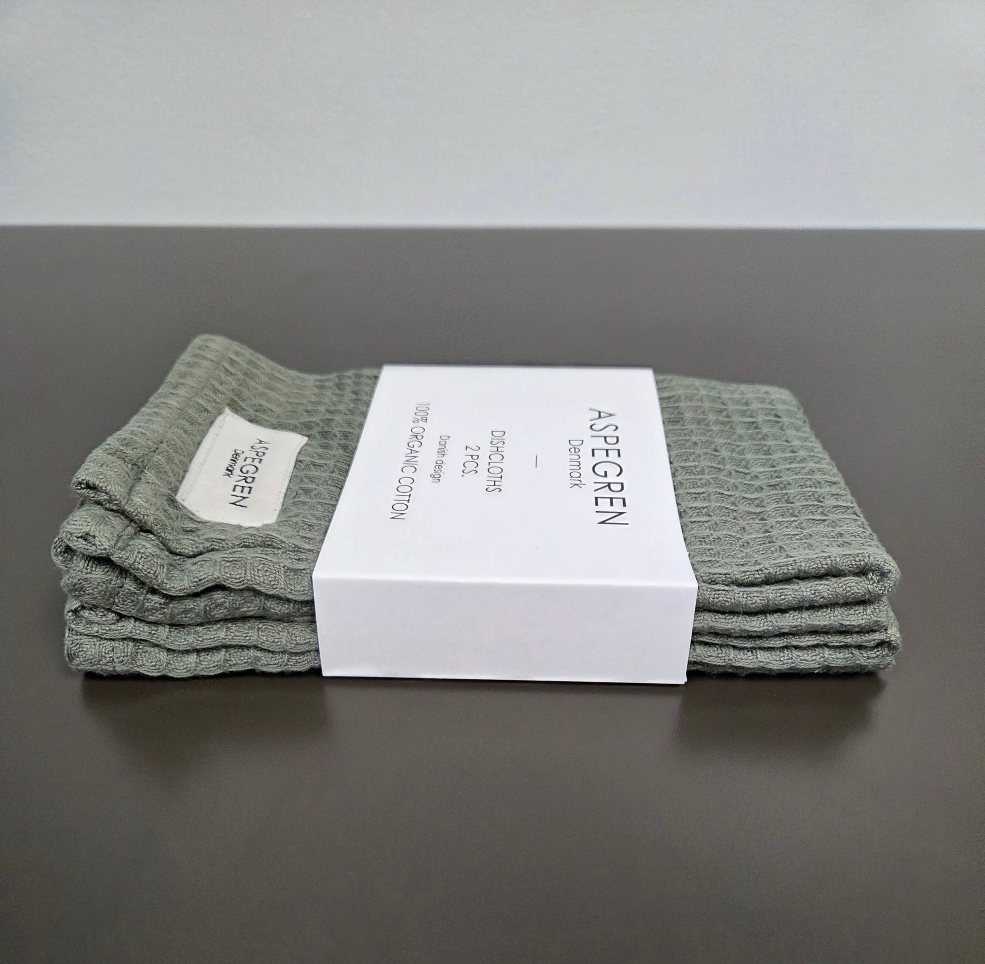 Danish Dishcloths - Set of 2 - Olive - Dekor Butik