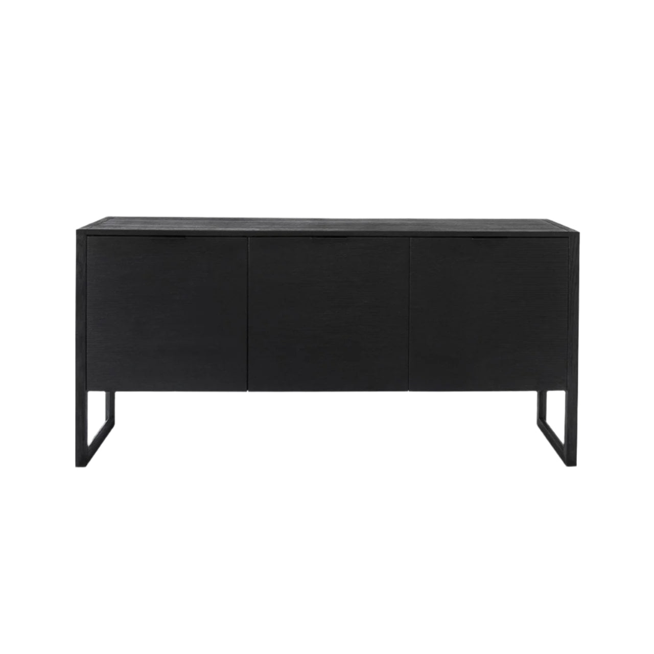 baseIrving 3 Door Sideboard - Black - Dekor Butik