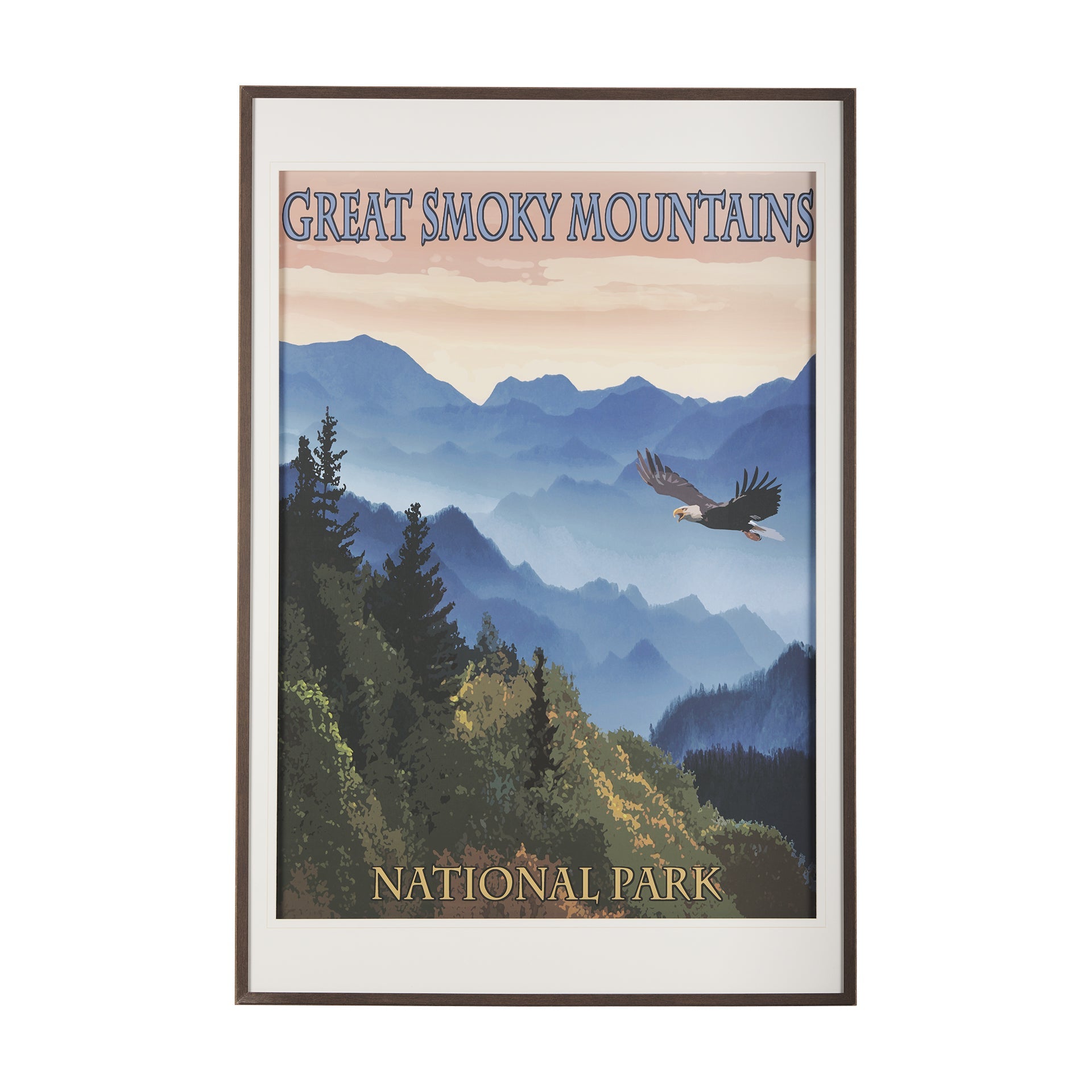 ArtNational Park Series Framed Art Print - Dekor Butik