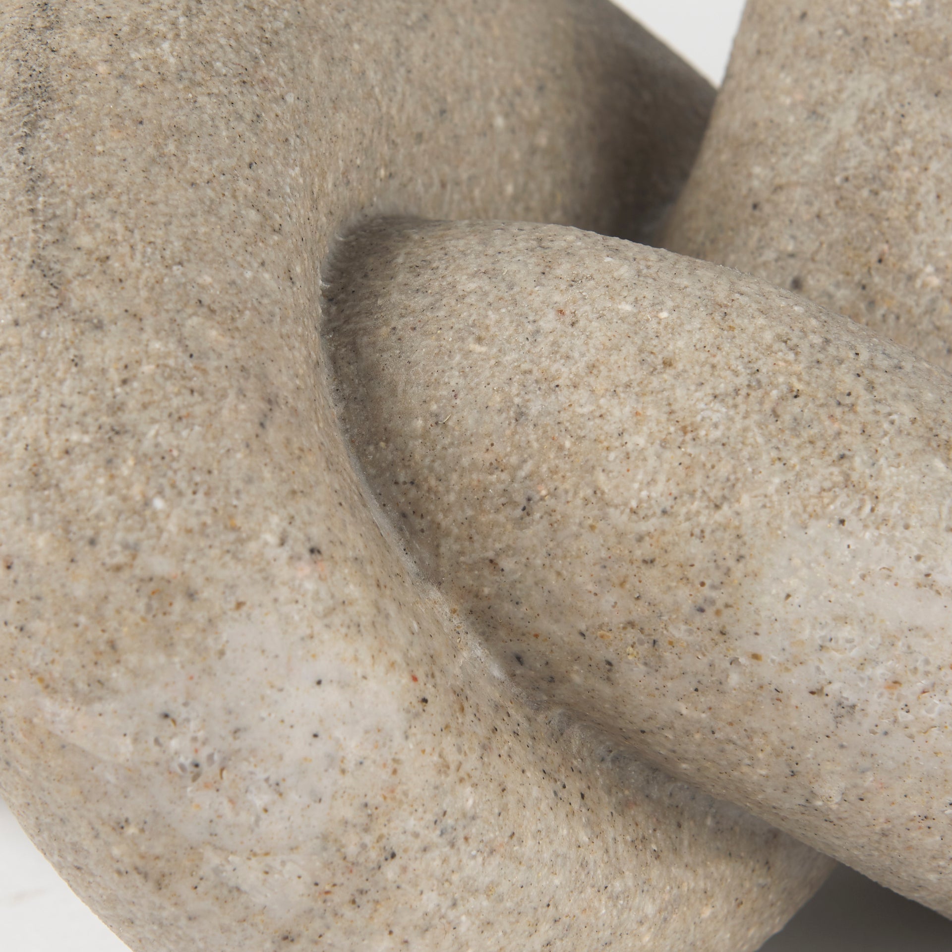 DecorSandstone Knot Sculpture - 2 Sizes - Dekor Butik