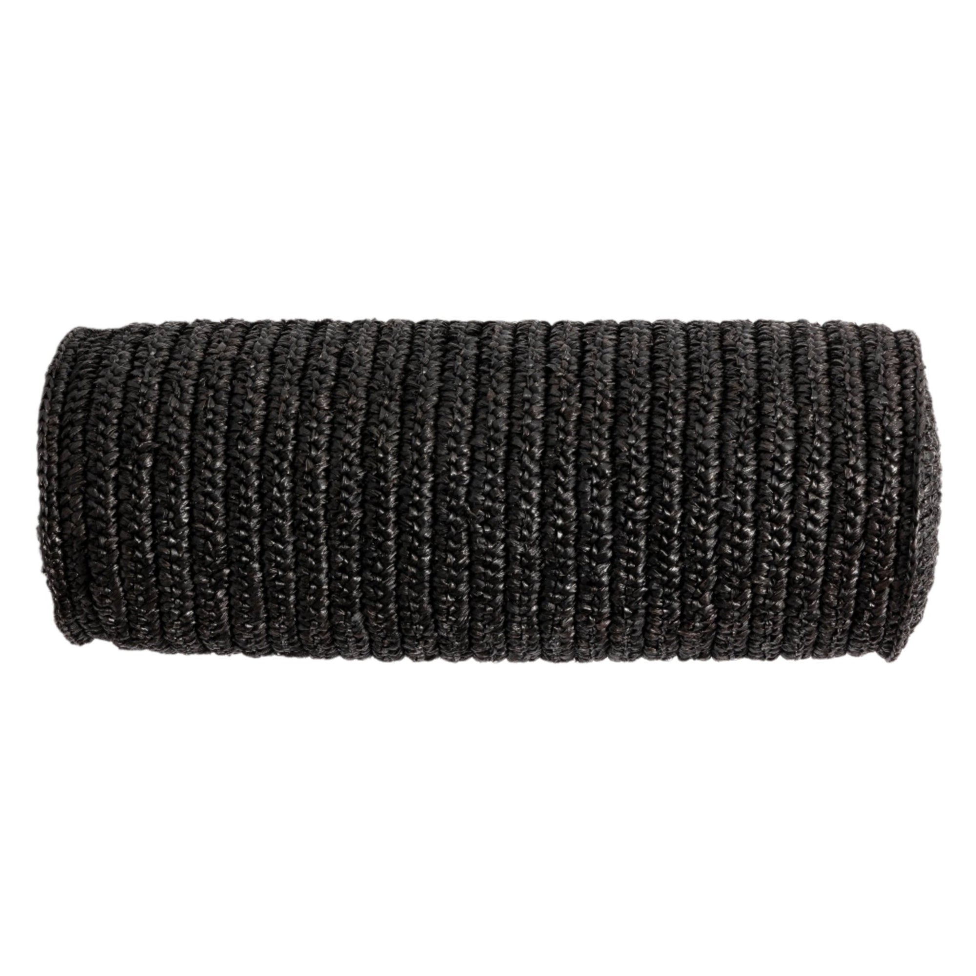 DecorWoven Palm Round Lumbar Pillow - Dekor Butik