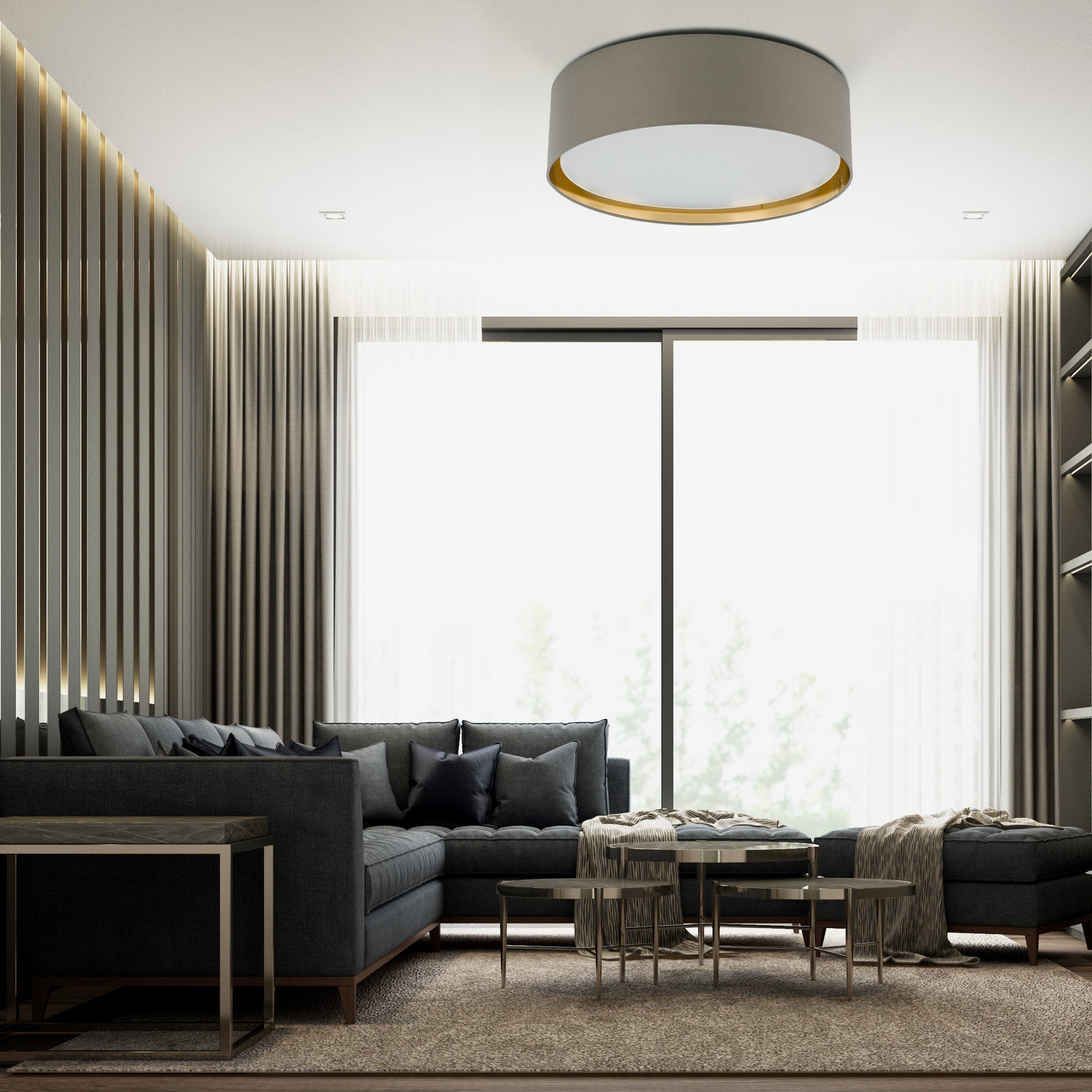 Flush Mount & Semi-Flush Mount Ceiling Lights - Dekor Butik