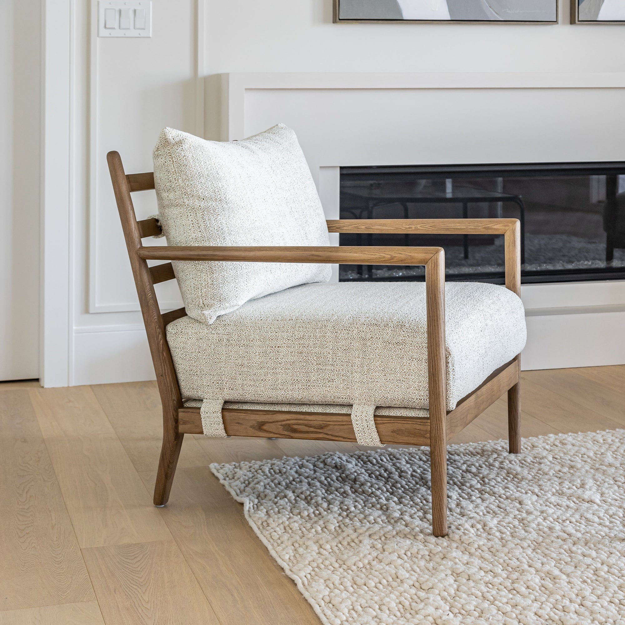 Brit Accent Chair - Heirloom Cream