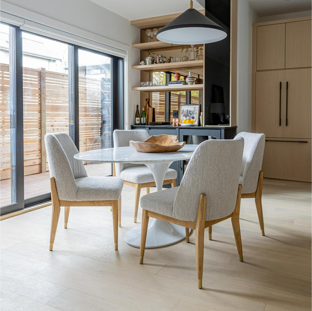 Flute Dining Table - Oval
