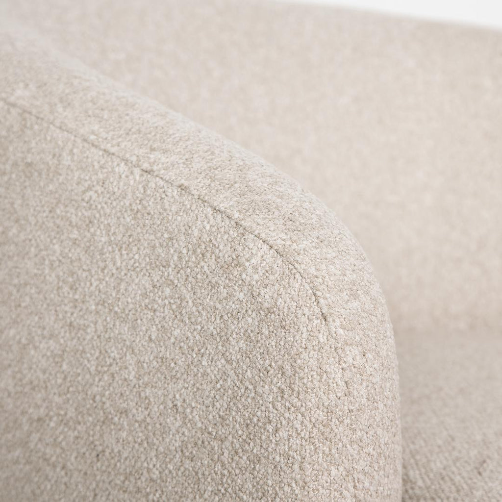 Aspen Swivel Chair - Buff