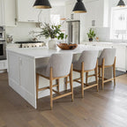 Fawcett Counter Stool - Taupe Boucle - Blonde