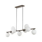 ESTERA 9-Light Scandinavian Glass Pendant Light for Dining Table & Modern Interiors