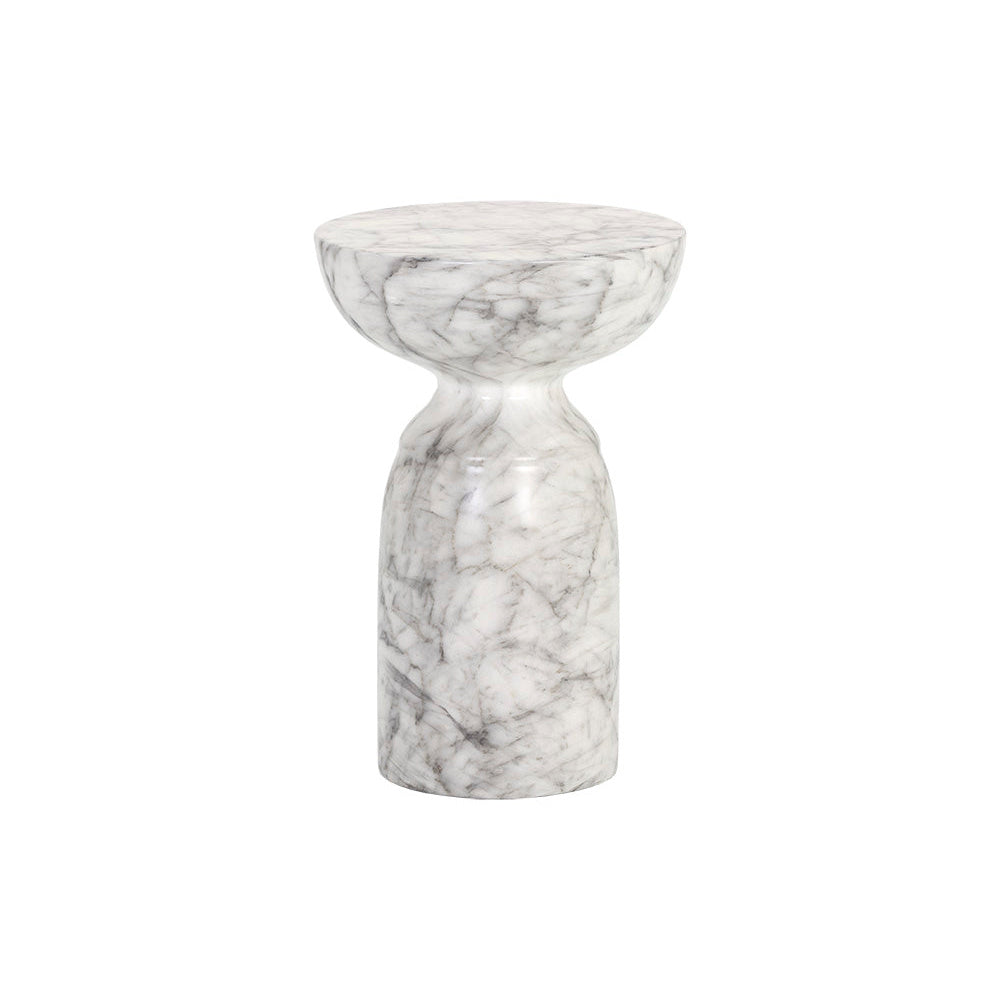 Goya End Table - Marble Look