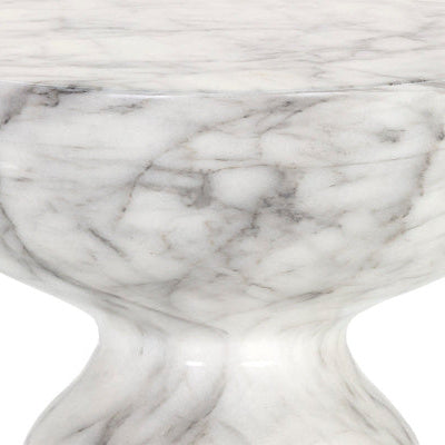 Goya End Table - Marble Look
