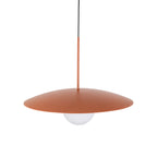 SLATE Mid-Century Modern Wide Dome Pendant Light for Kitchen Island & Dining Table