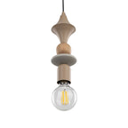 TOWER Wood Pendant Light for Kitchen Island, Bedside & Reading Nook