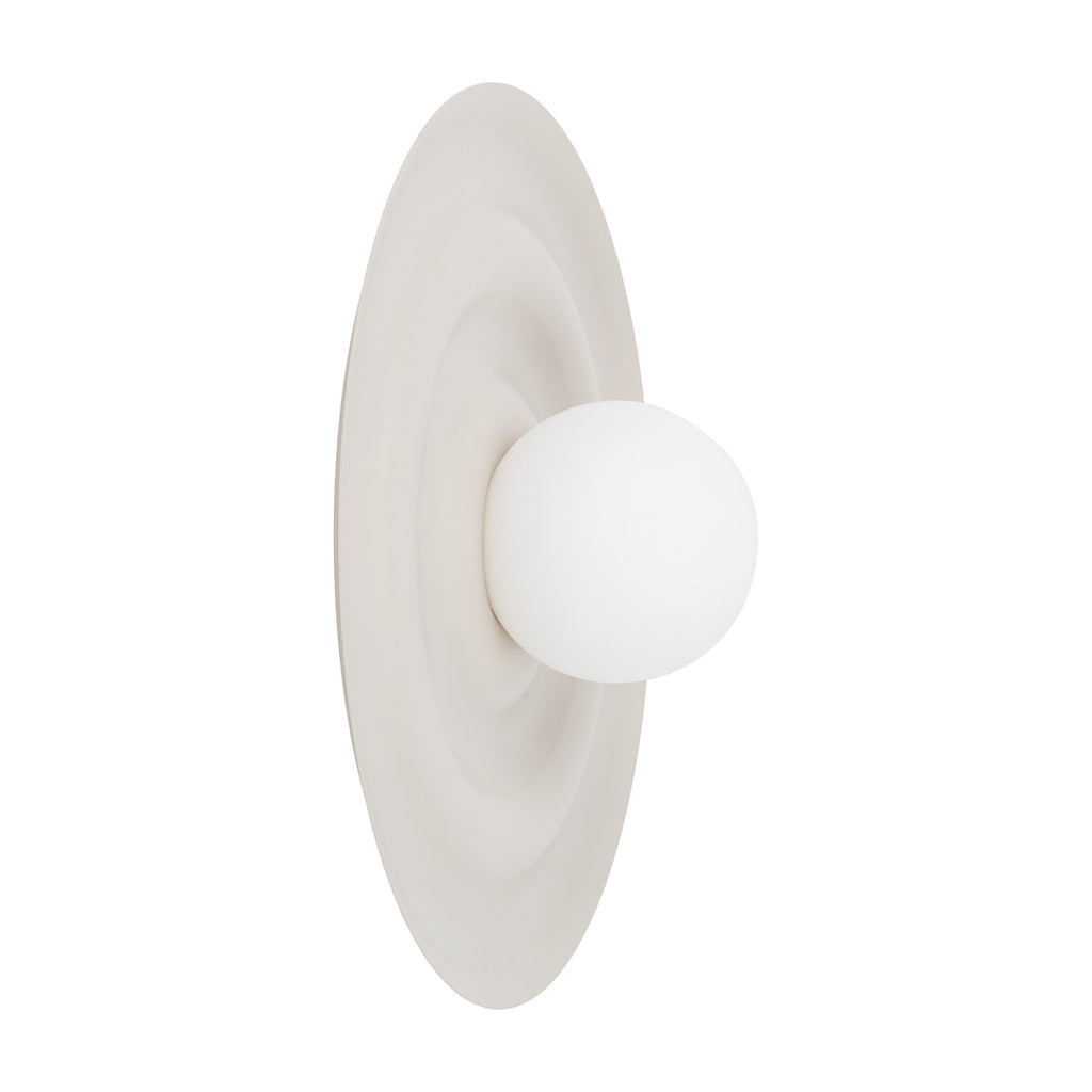 ONDA Opal Glass Wave Wall Sconce for Bedroom, Hallway & Living Room