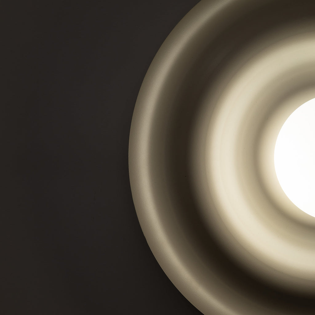 ONDA Opal Glass Wave Wall Sconce for Bedroom, Hallway & Living Room