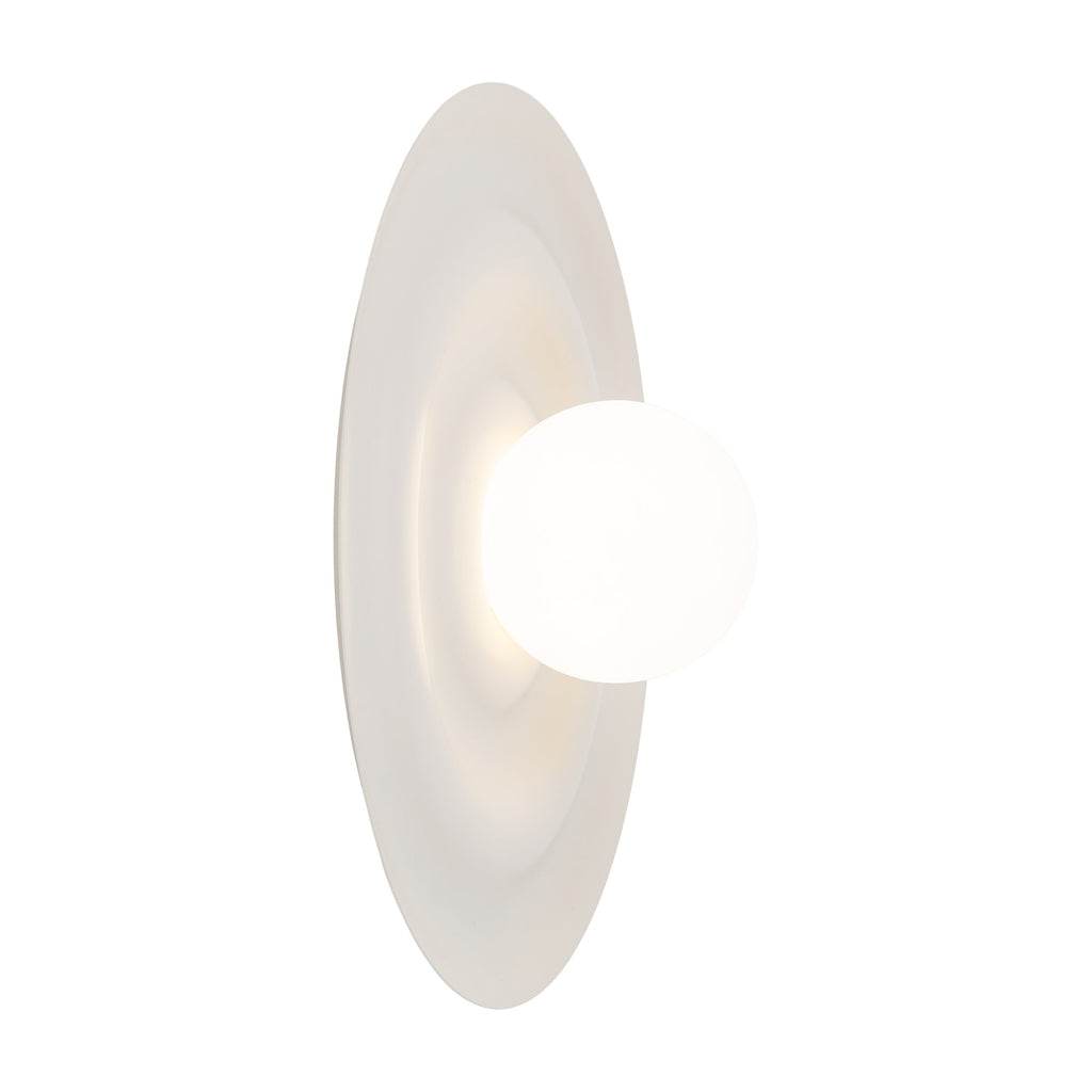 ONDA Opal Glass Wave Wall Sconce for Bedroom, Hallway & Living Room