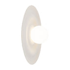 ONDA Opal Glass Wave Wall Sconce for Bedroom, Hallway & Living Room