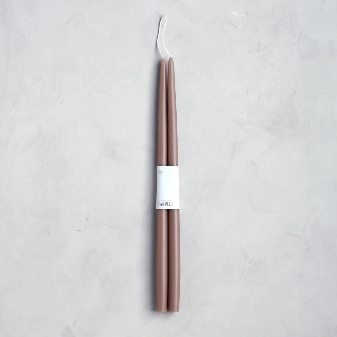 Candles and Holders12" Dipped Taper Candles - Variety of Colors - Dekor Butik