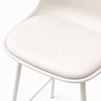 Agata Counter Stool - Neutral White