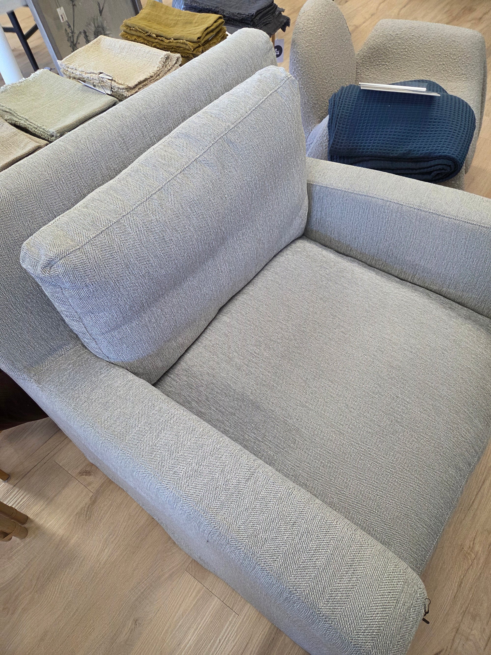 Denly Upholstered Armchair - FLOOR MODEL SALE - PICK UP OR LOCAL DELIVERY ONLY