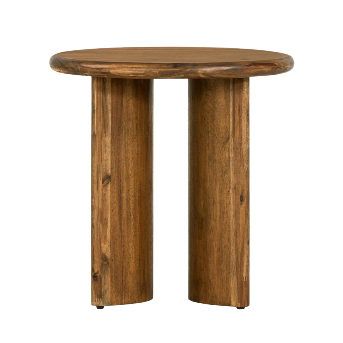 Wooden round table