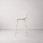 Agata Counter Stool - Neutral White