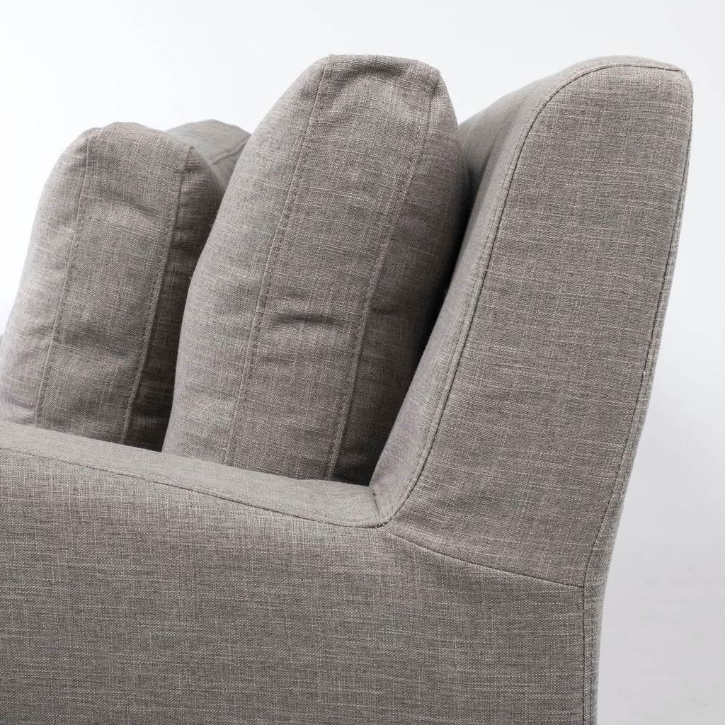 Denly Upholstered Armchair - 2 Colours