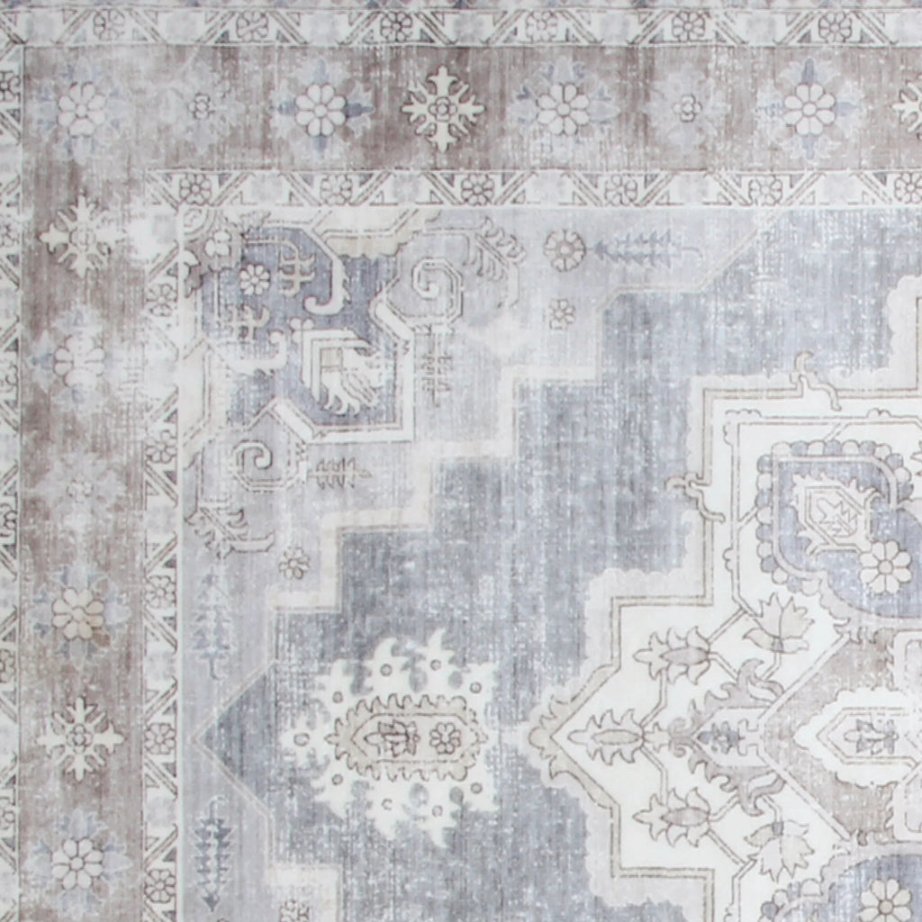 Savannah Cilantro Washable Area Rug - Multiple Sizes