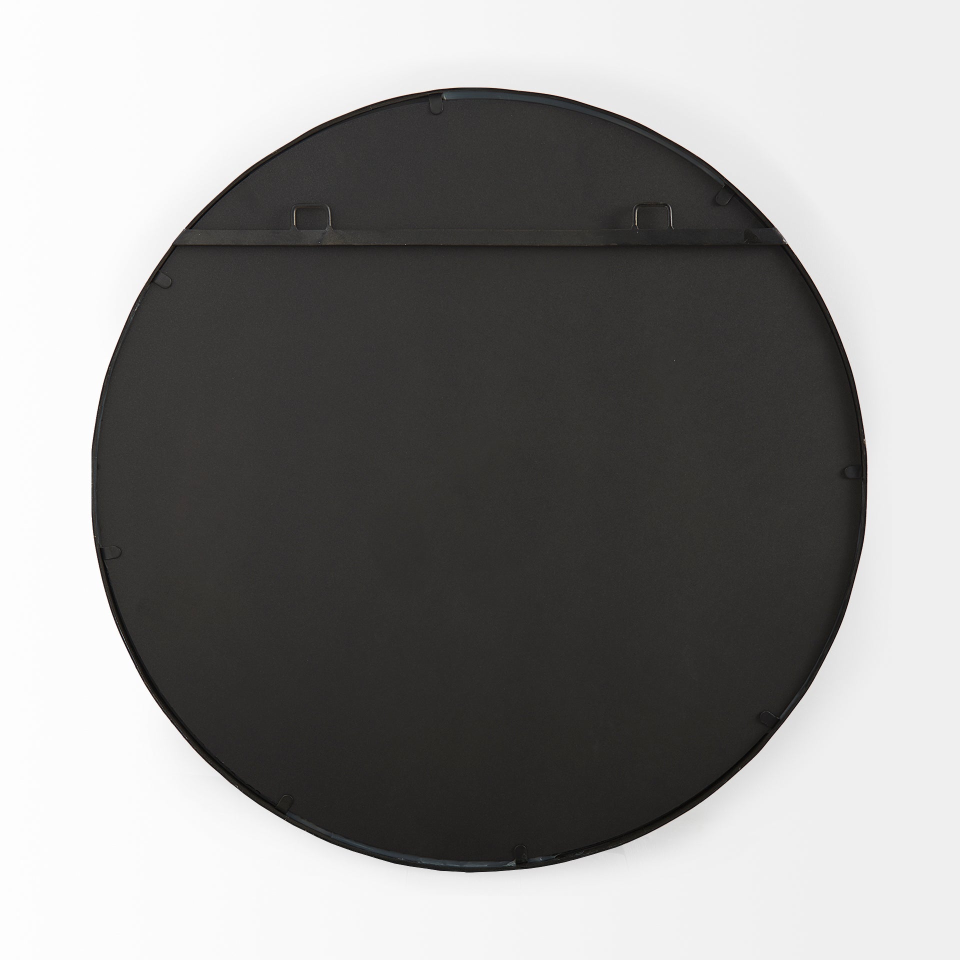 Metal Scalloped Mirror