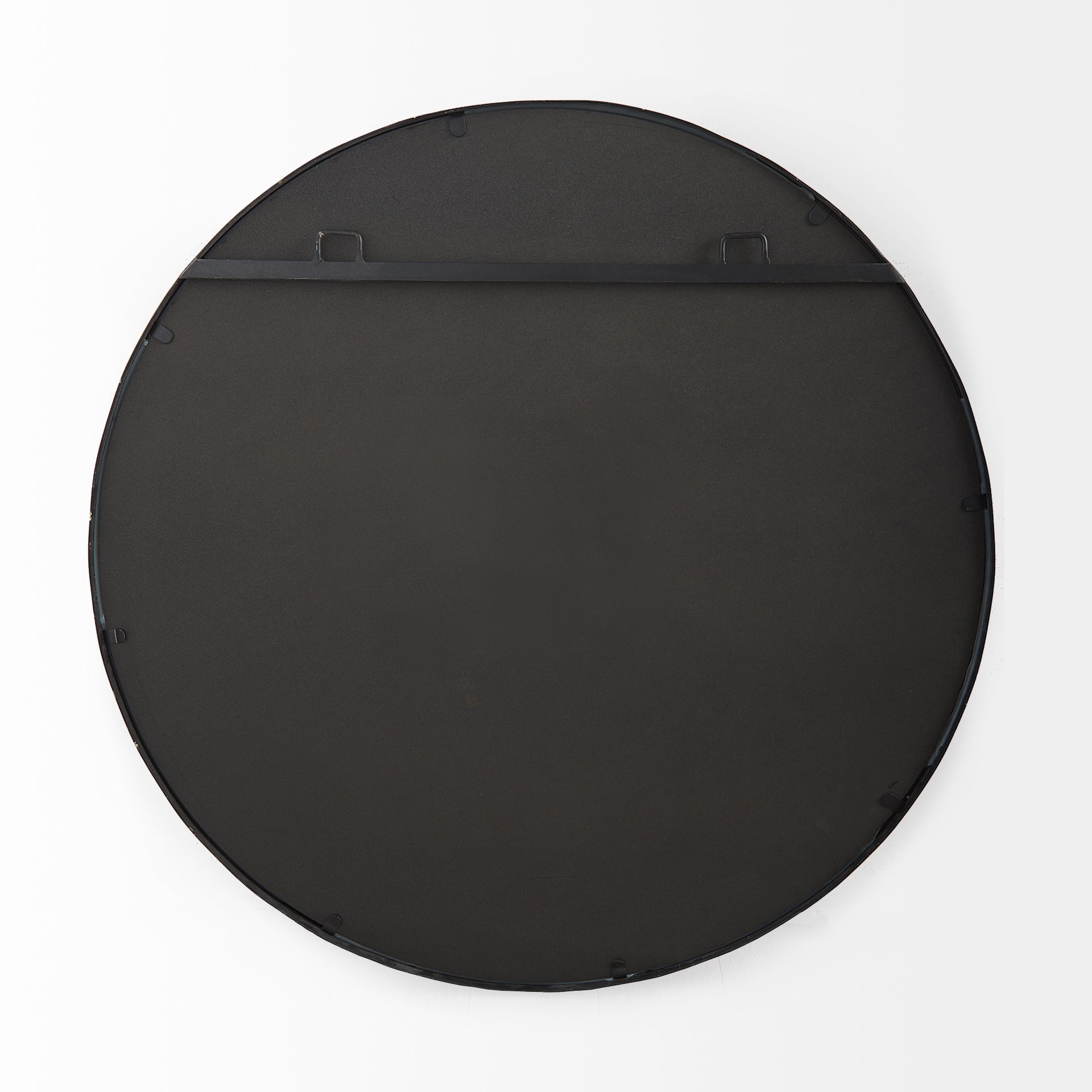 Metal Scalloped Mirror