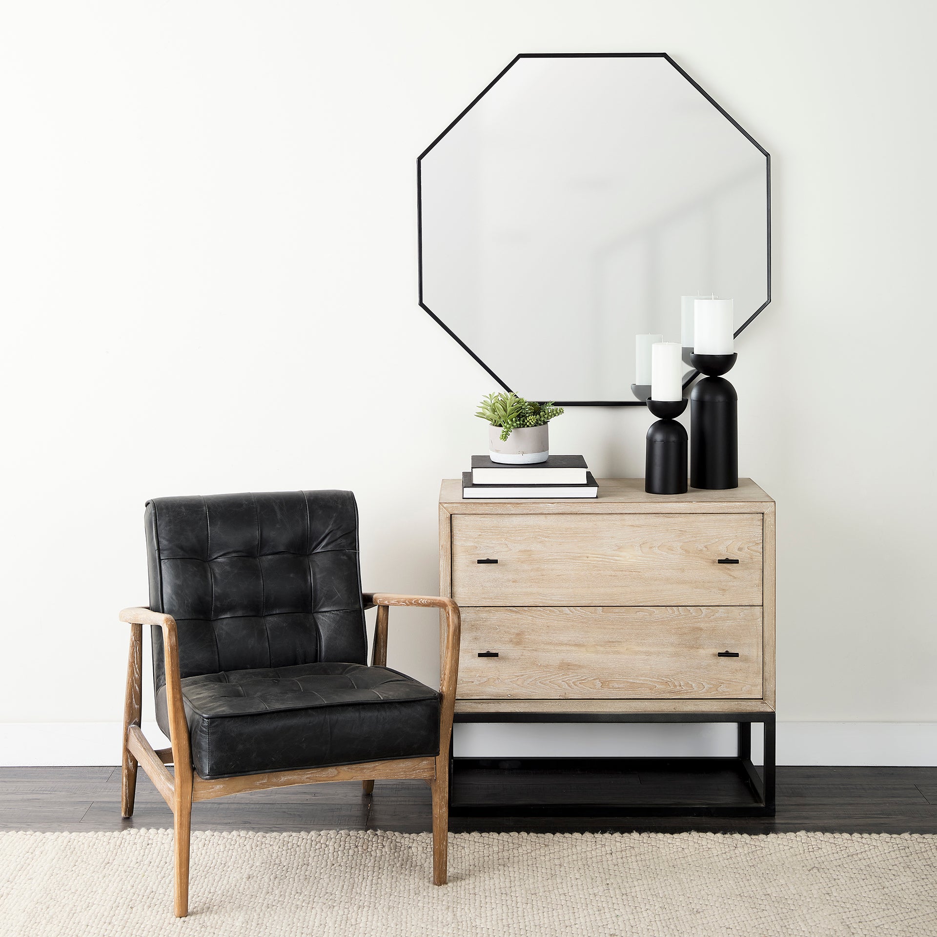 Helix Octagon Mirror