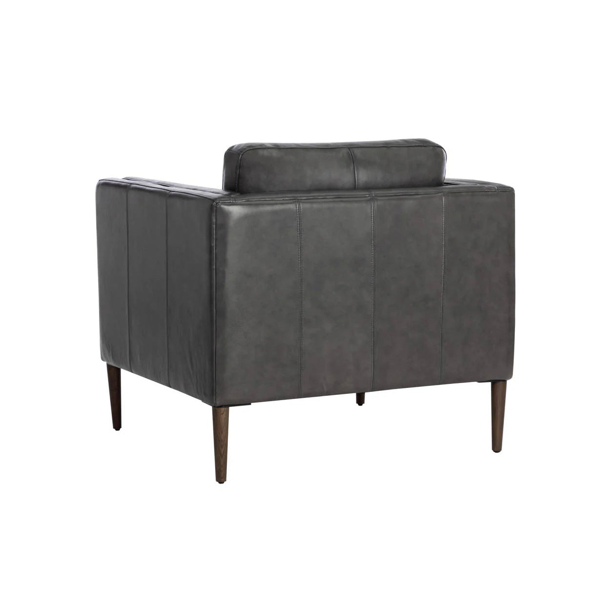 Richmond Armchair - Charcoal Top Grain Leather
