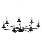 LIMAL Vintage Candle Chandelier Pendant Light for Dining Room, Living Room & Entryway