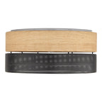 NICOL Scandinavian Flush Mount Ceiling Light for Hallway, Bedroom & Kitchen