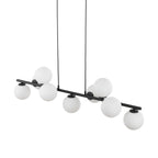 ESTERA 9-Light Scandinavian Glass Pendant Light for Dining Table & Modern Interiors