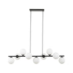 ESTERA 9-Light Scandinavian Glass Pendant Light for Dining Table & Modern Interiors