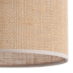 JUTE Natural Woven Pendant Light for Dining Room, Bedroom & Warm Scandinavian Interiors