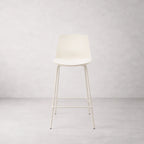 Agata Counter Stool - Neutral White