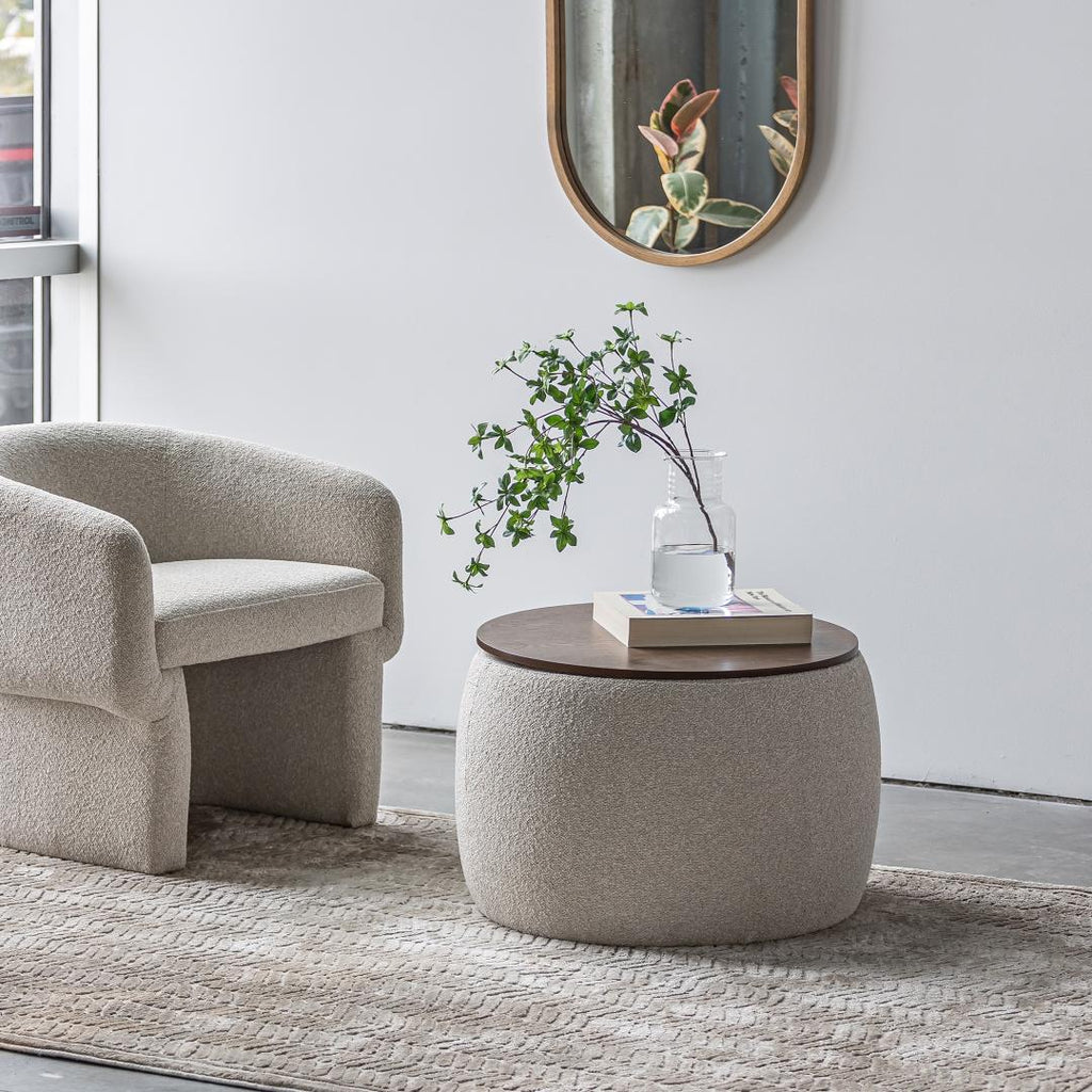 Fleur Chair - Buff