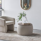Fleur Chair - Buff