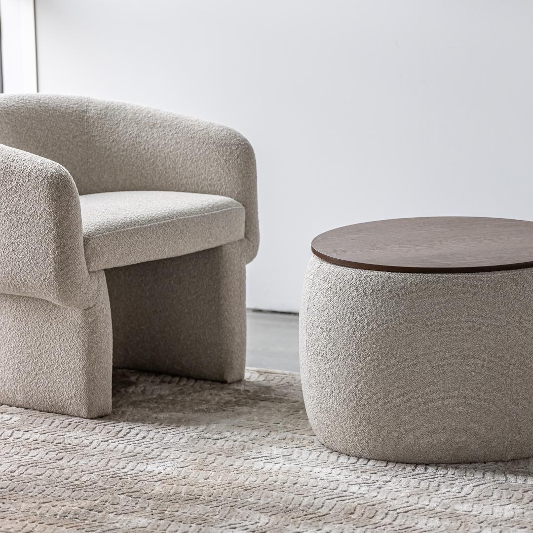 Ash Storage Ottoman