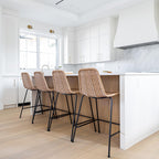 Calabria Stackable Counter Stool - Natural