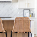 Calabria Stackable Counter Stool - Natural