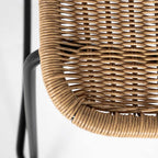 Calabria Stackable Counter Stool - Natural