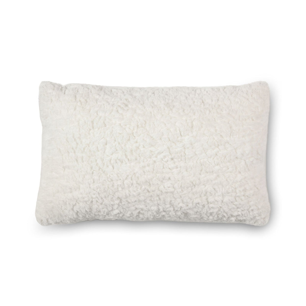 Crush Cushion - Rectangular - Cream