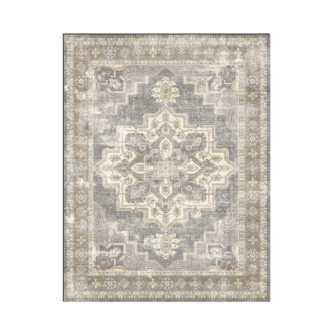 Savannah Cilantro Washable Area Rug - Multiple Sizes