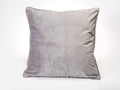 Grey Plush Velvet Decorative Pillow