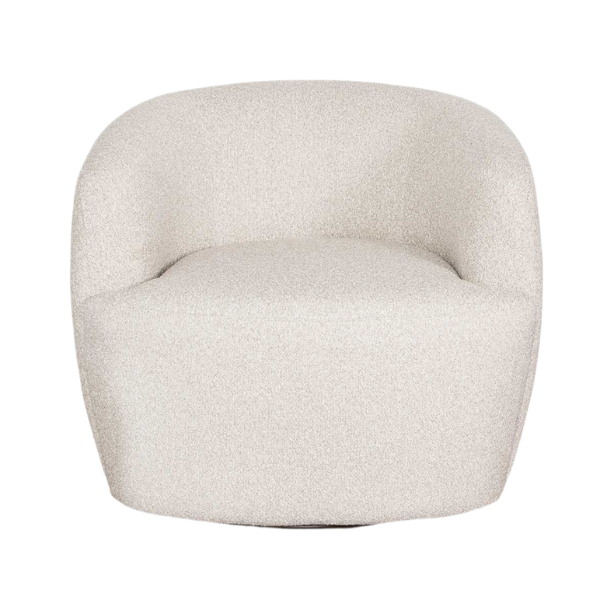 Beige swivel chair
