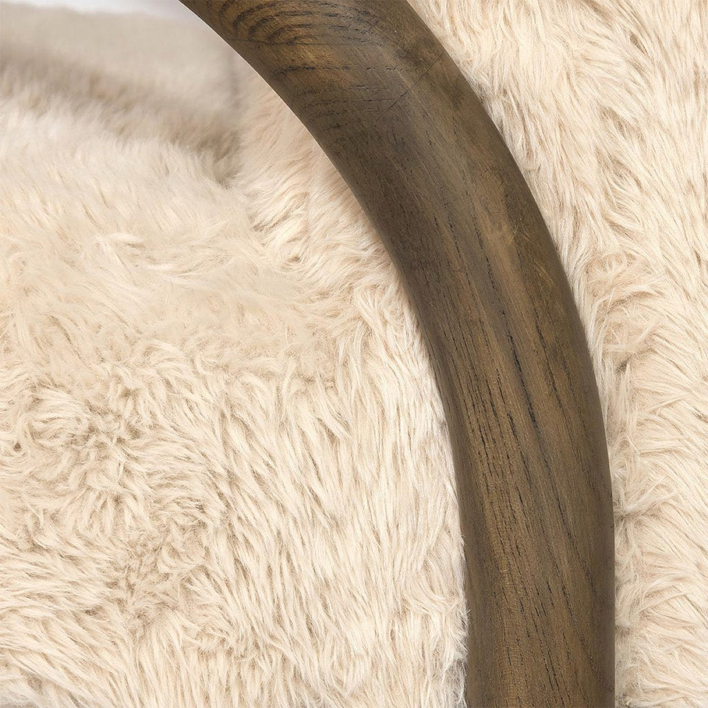 Eros Chair - Shaggy Sand